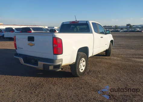 2018 Chevrolet Colorado Wt из США, поврежденный, VIN 1GCHSBEAXJ1257575